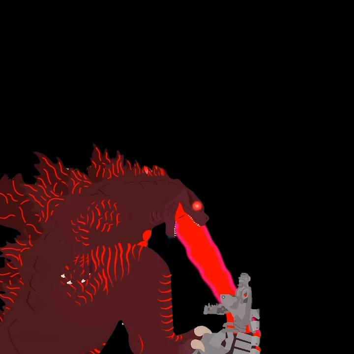 Red Rage Godzilla Red Godzilla 2021 png by GlamrockGodzilla2021 on DeviantArt