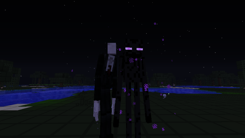 Best Friends Enderman and Slenderman