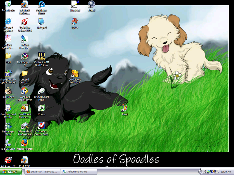 My desktop...