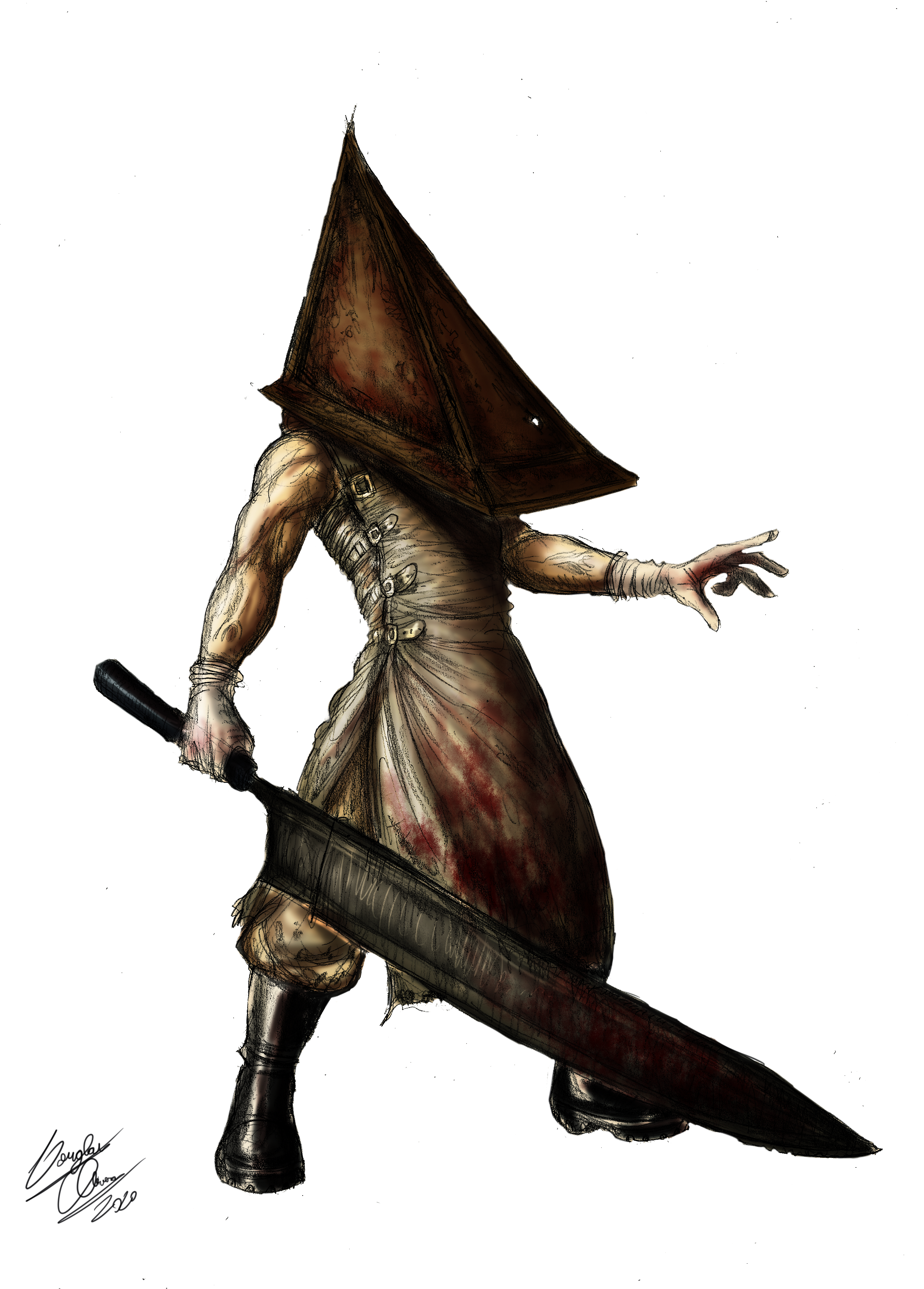 Pyramid Head by Darkdouglas on DeviantArt