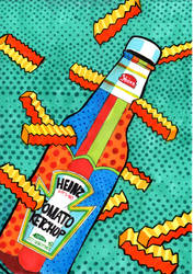 Heinz Ketchup Point-Art