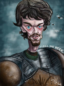 Theon Greyjoy Caricature - Game of Thrones