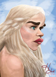 khaleesi Caricature