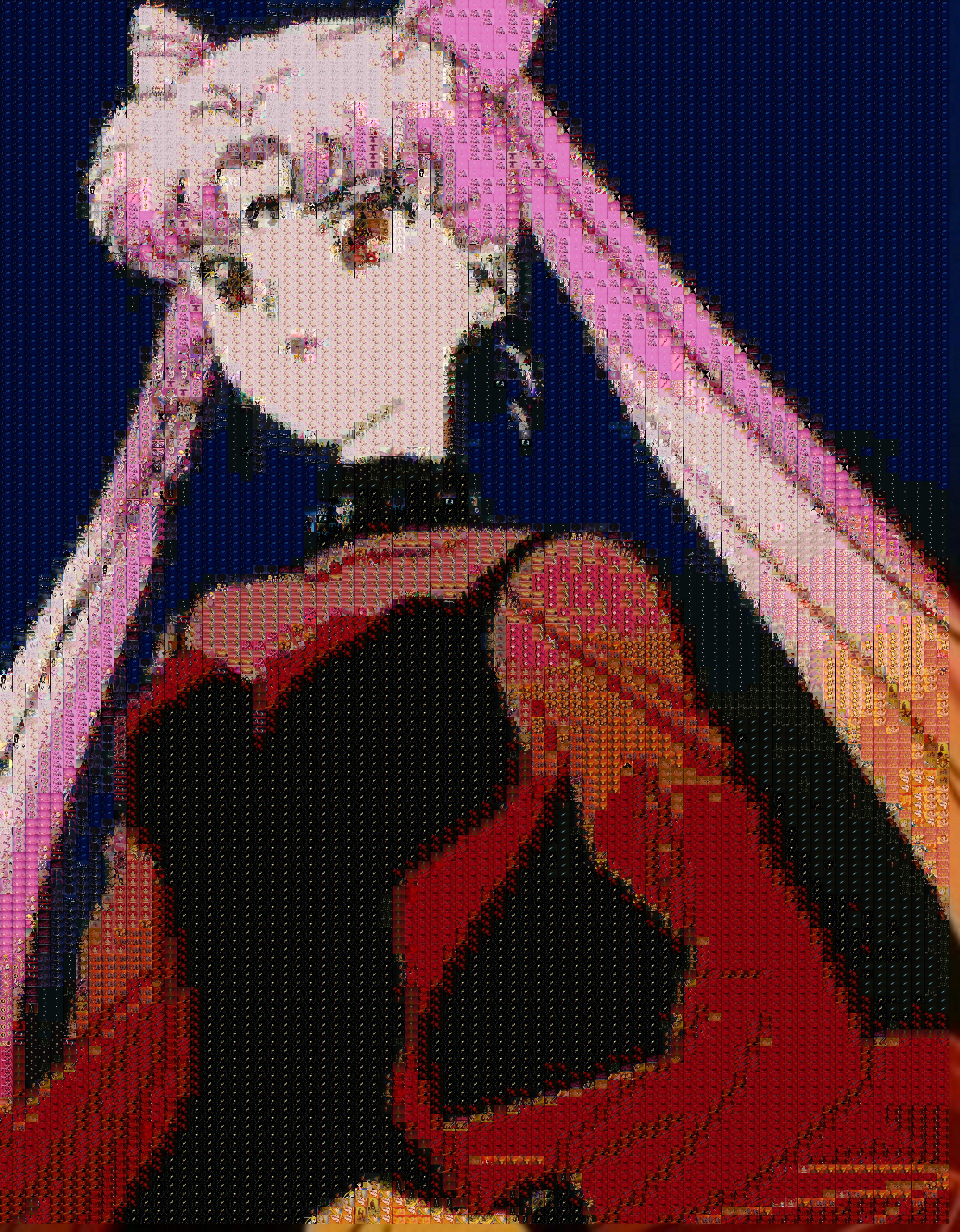 Black Lady ScreenShot Mosaic