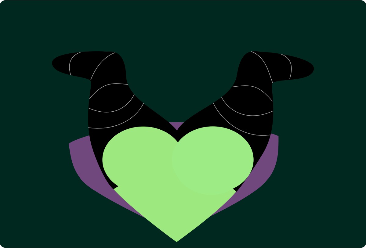 Disney Hearts Maleficent