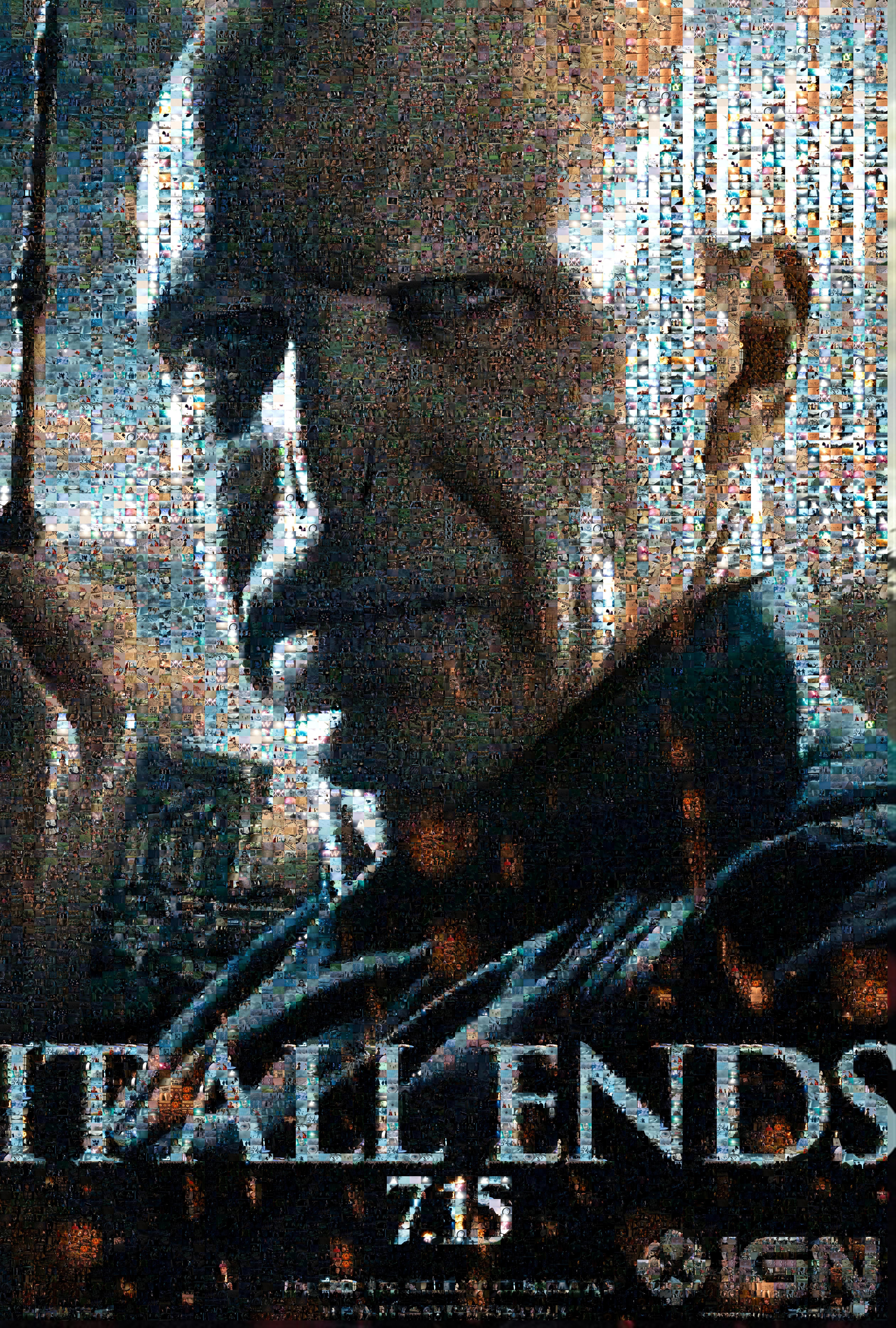 HP7 Voldermort Poster Mosaic