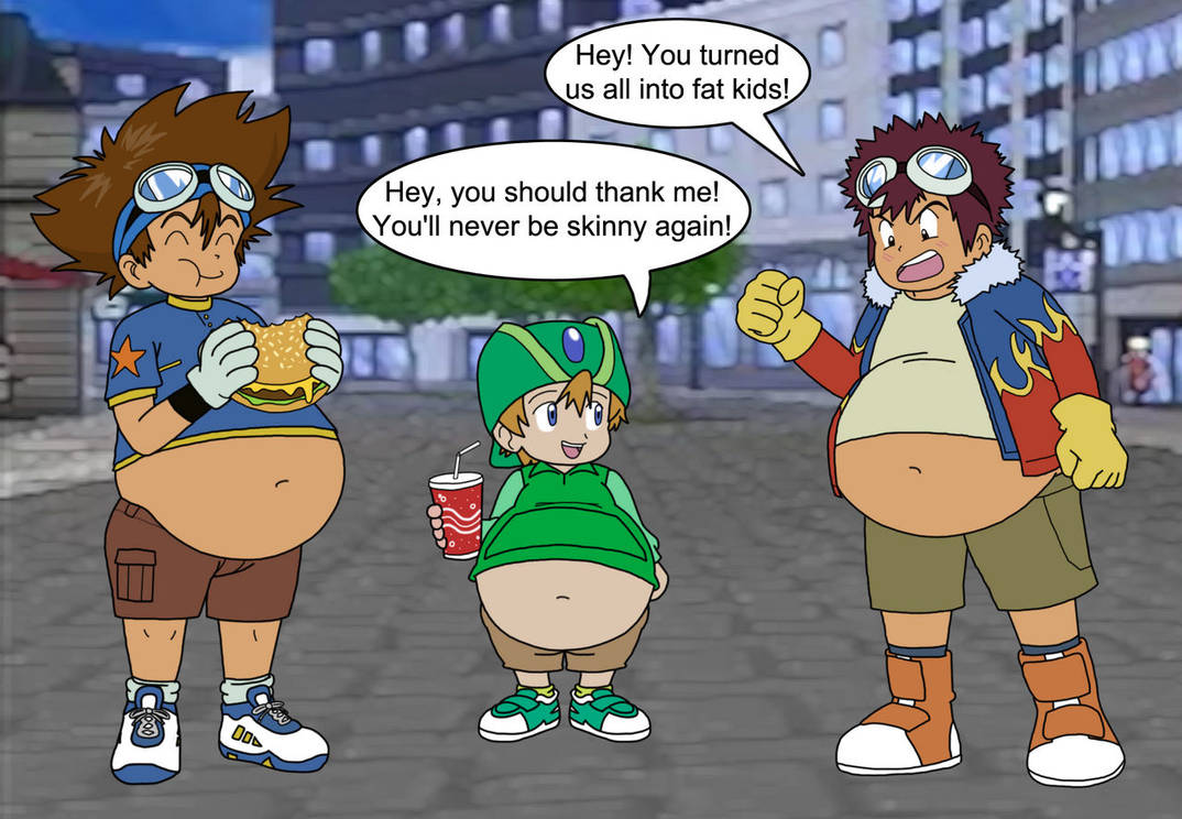 Comimission - extra large Digimon girls by monkeyguy420 on DeviantArt
