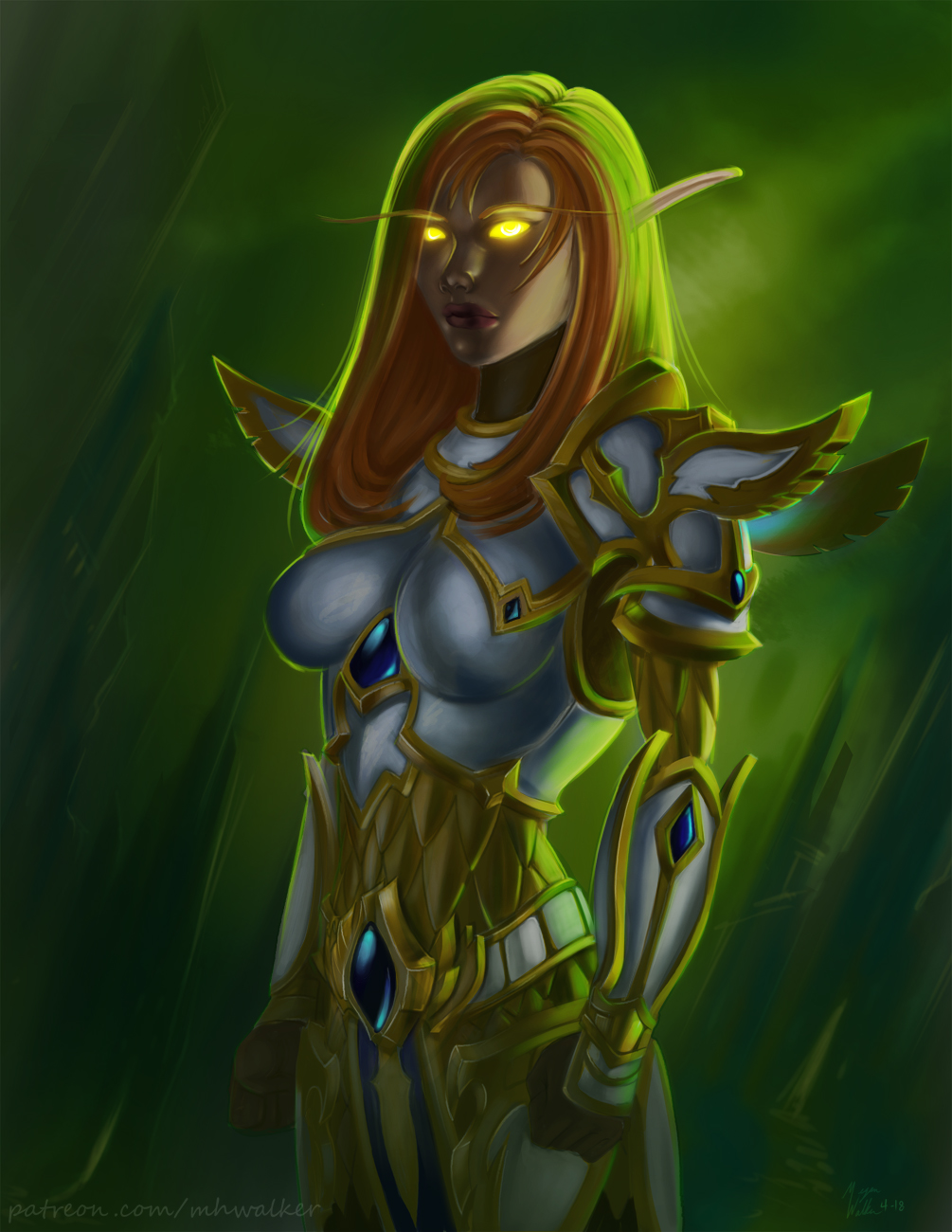 Blood elf paladin