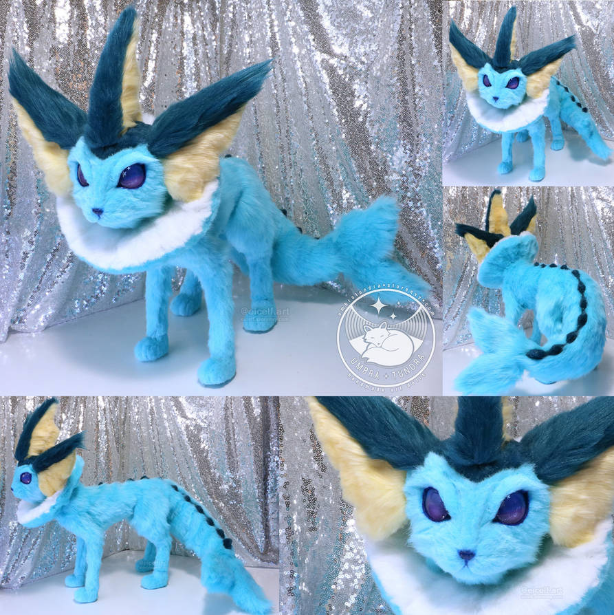 Vaporeon Poseable Art Doll by UmbraTundra on DeviantArt