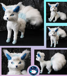 Alolan Vulpix Poseable Art Doll