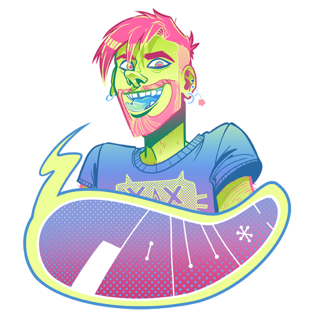 Commission: The Neon King