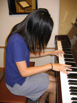 Kaila On Piano Stock 2