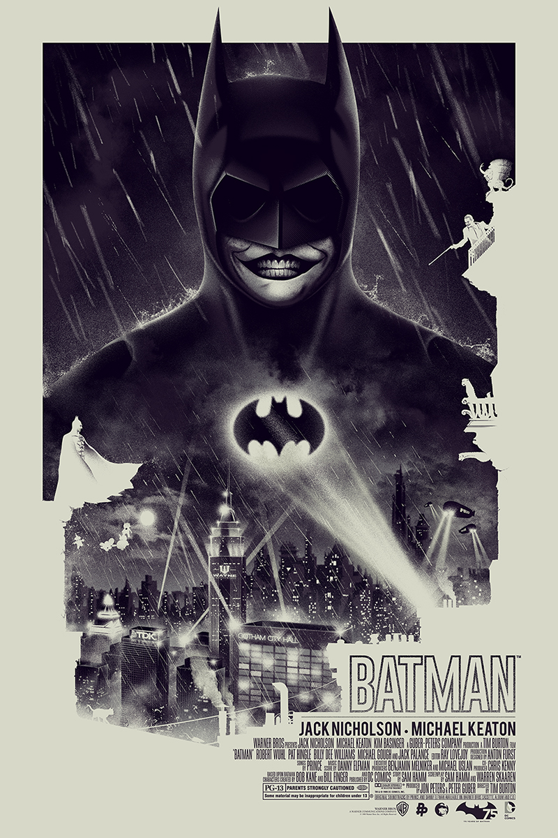 BATMAN 75th ANNIVERSARY - POSTER POSSE TRIBUTE #1