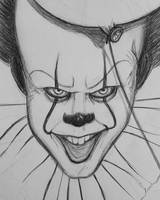 Pennywise sketch - Inktober