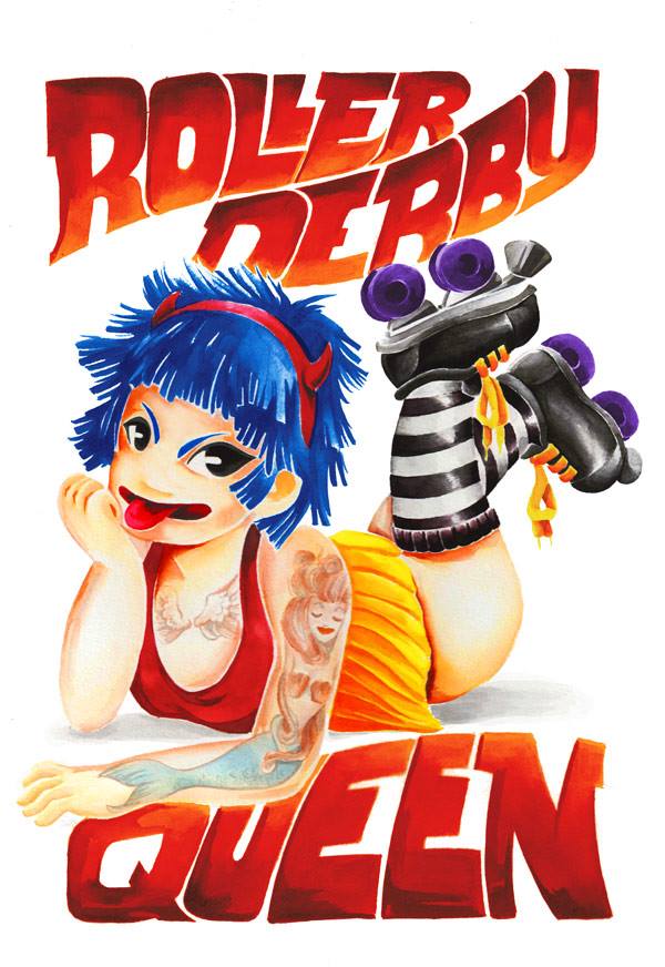 Rollerderby Queen