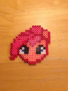Pinkie Pie Perler beads