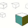 Freehand cube