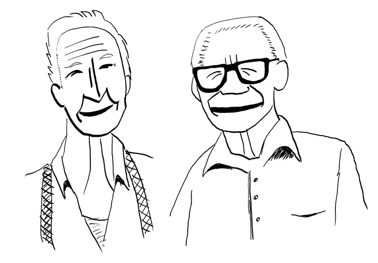 old guys by spazahedron
