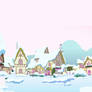 Winter Wrap Up in Ponyville