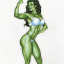 She-Hulk by MC Wyman (PinUp)
