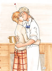 A Kiss in the Kitchen