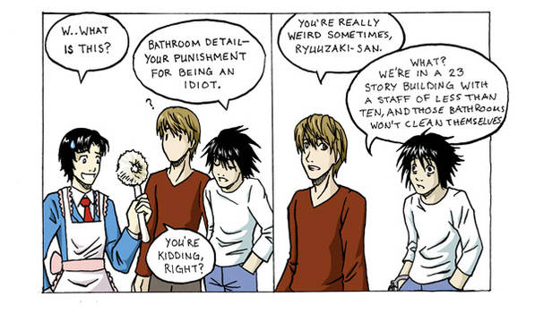 Death Note fanspammage