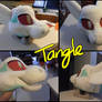 Tangle fursuit head WIP