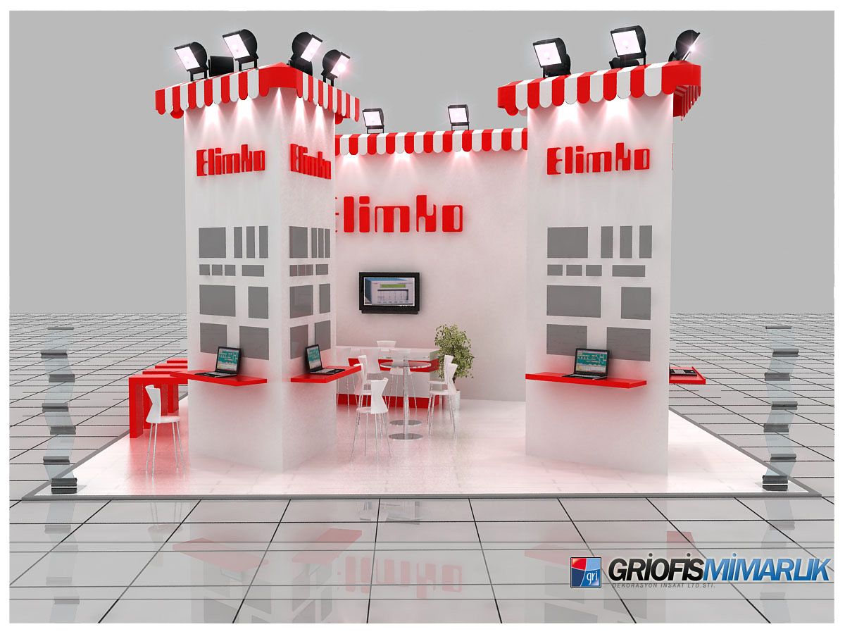 Elimko Exhibition Stand - 3D