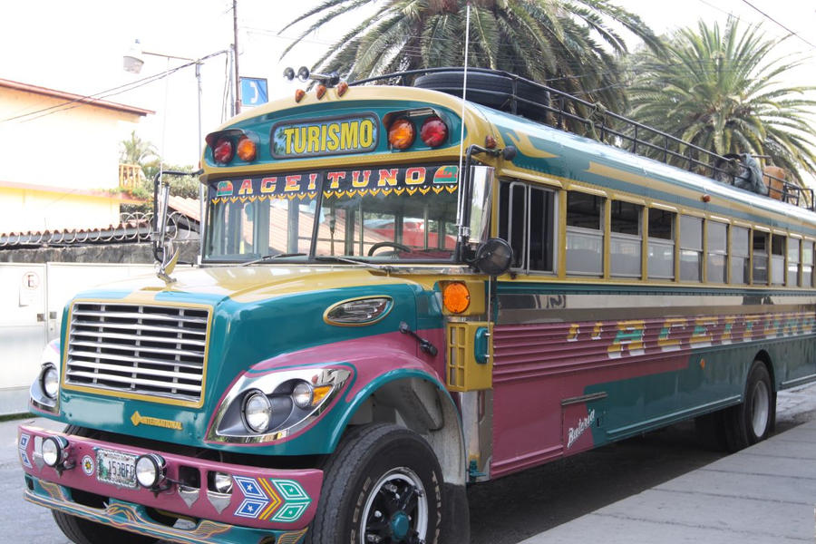 Guatemala Tourist Bus