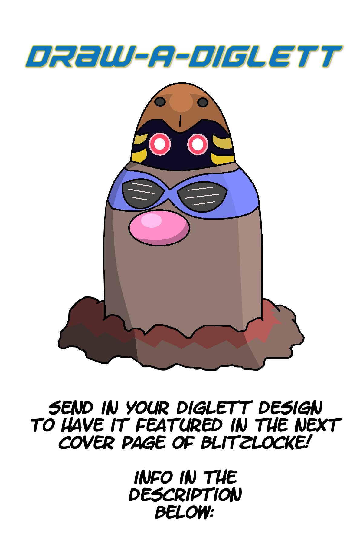 Diglett Fanart Diglett Diary #11 by BlitzWild on DeviantArt
