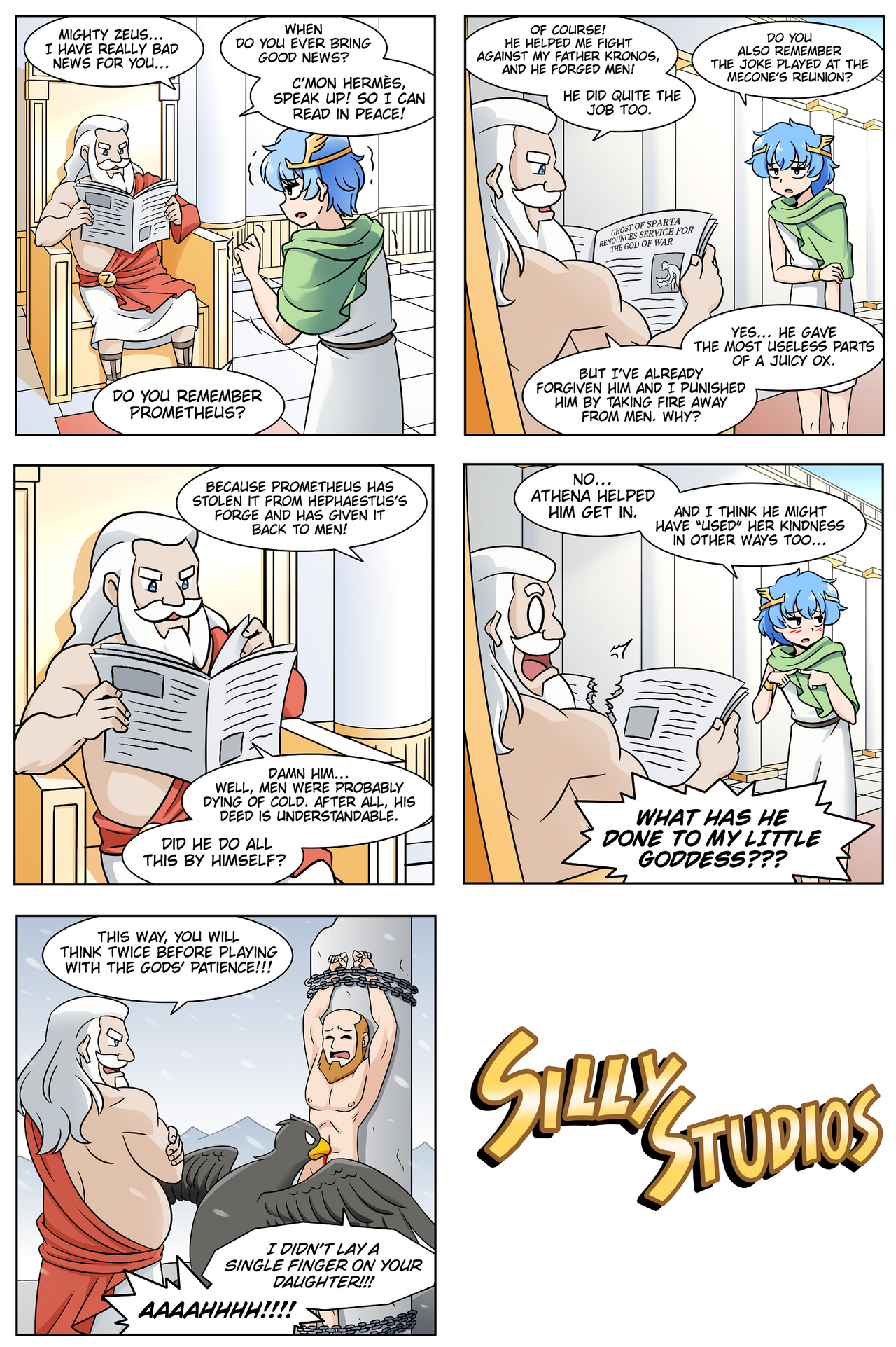 05) Prometheus - My Silly Gods by TelespallaWolf on DeviantArt