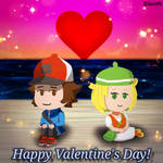 Valentine's Day: Hilbert x Bianca by Silent-N