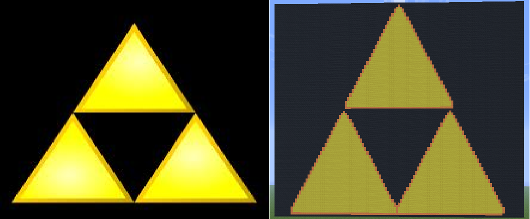 Minecraft Triforce