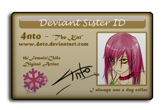 4nto's DeviantSister ID card