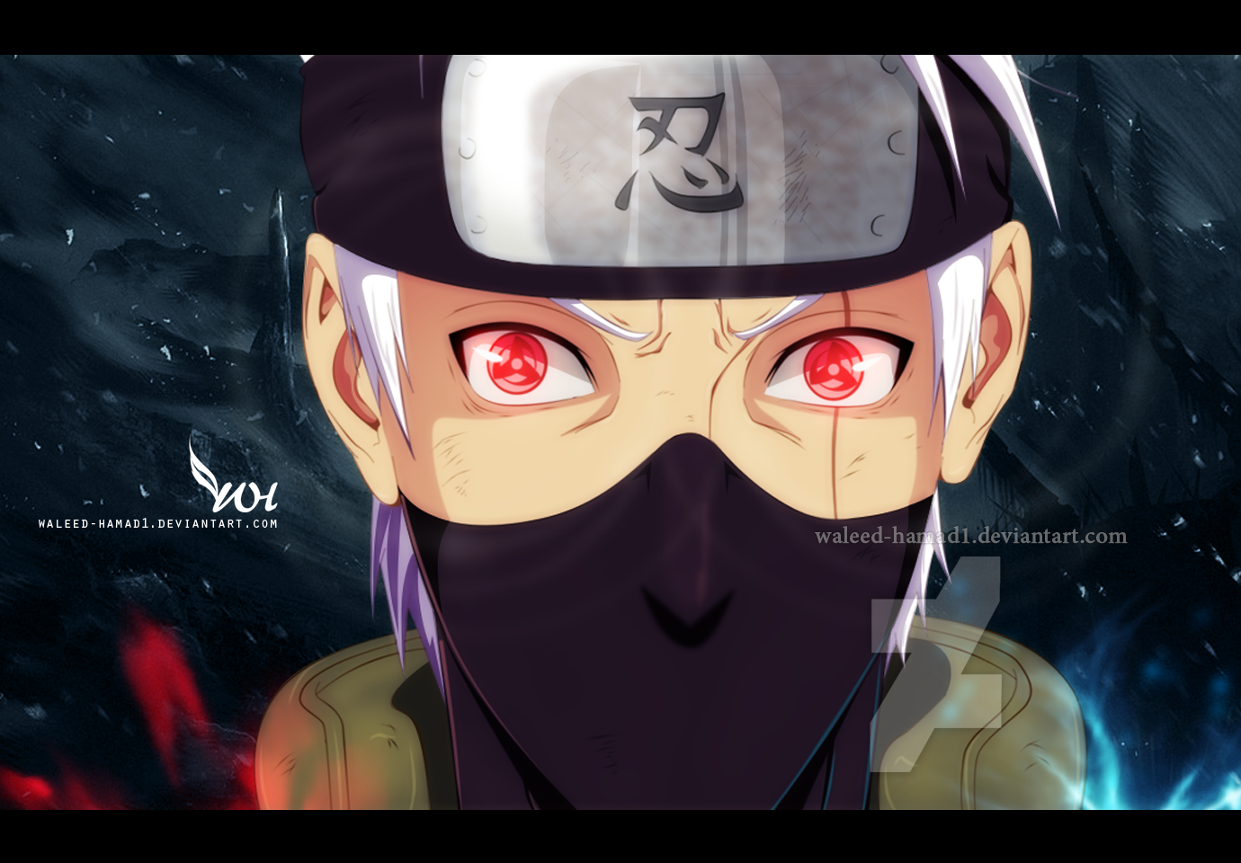 Naruto e Kakashi - Kakashi colorido by ADMUlielson on DeviantArt