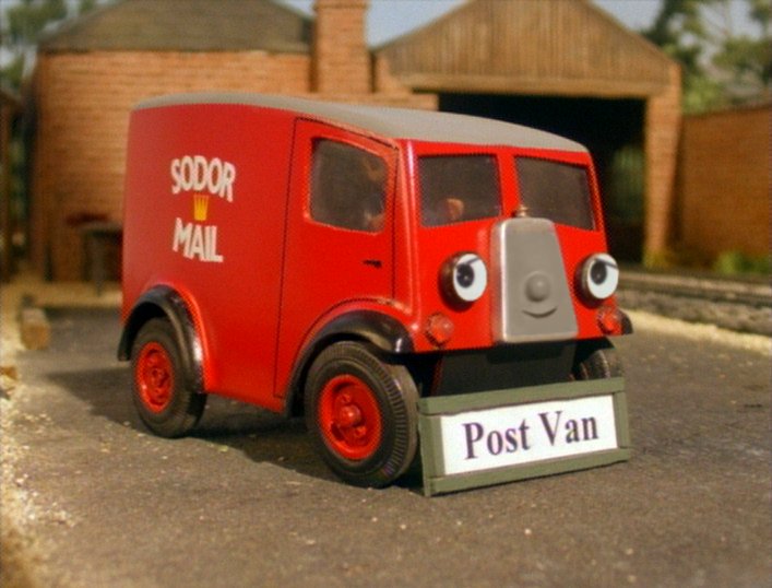 Post Van Model post van with face by fastforwardtt on DeviantArt