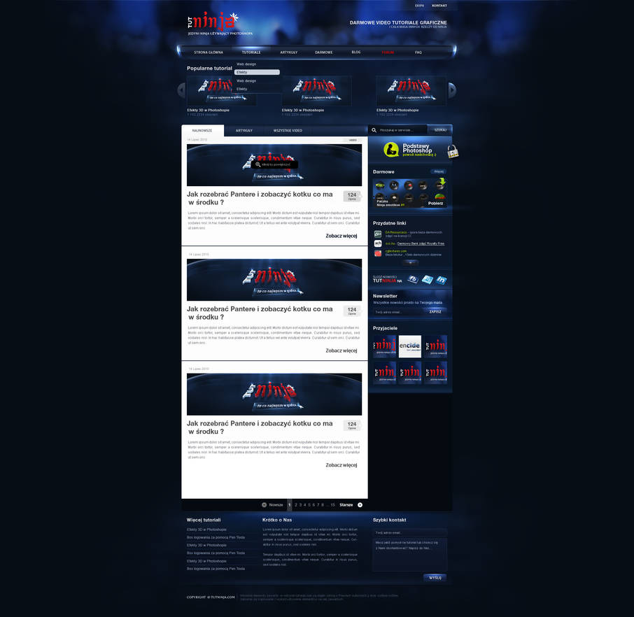 Tutninja.com by samborek