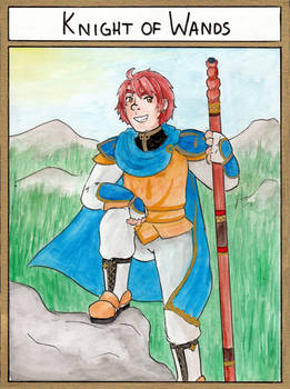 ZK Tarot - Knight of Wands