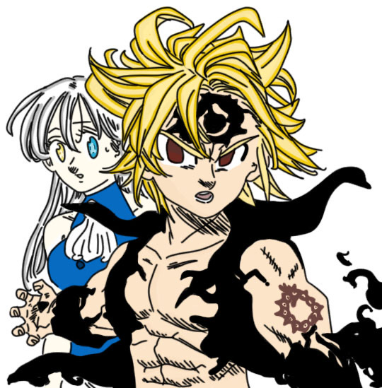 Seven Deadly Sins Manga Colored Panel by BellaLovesArt64 on DeviantArt
