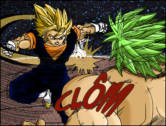 Dragon ball multiverse, Vegetto vs Beoly parte 1 #CapCut #dragonball #