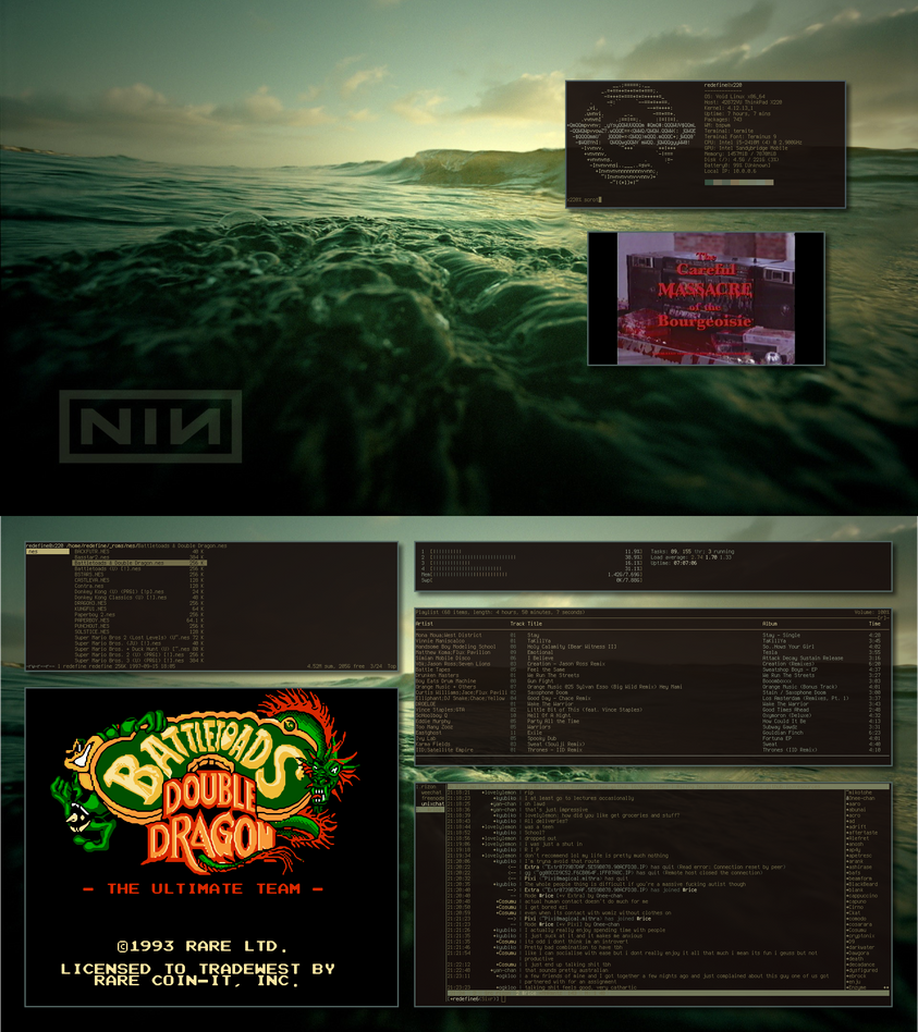 Void Linux - October 2017 - Testing The Waters by redefine6 on DeviantArt