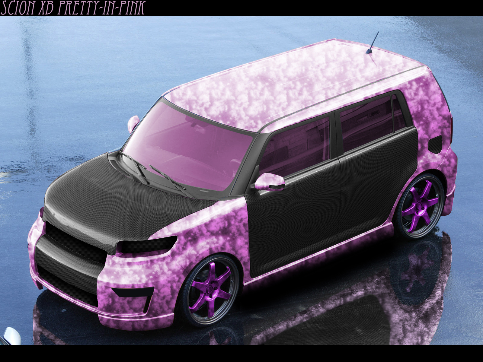 Pretty In Pink Scion xB