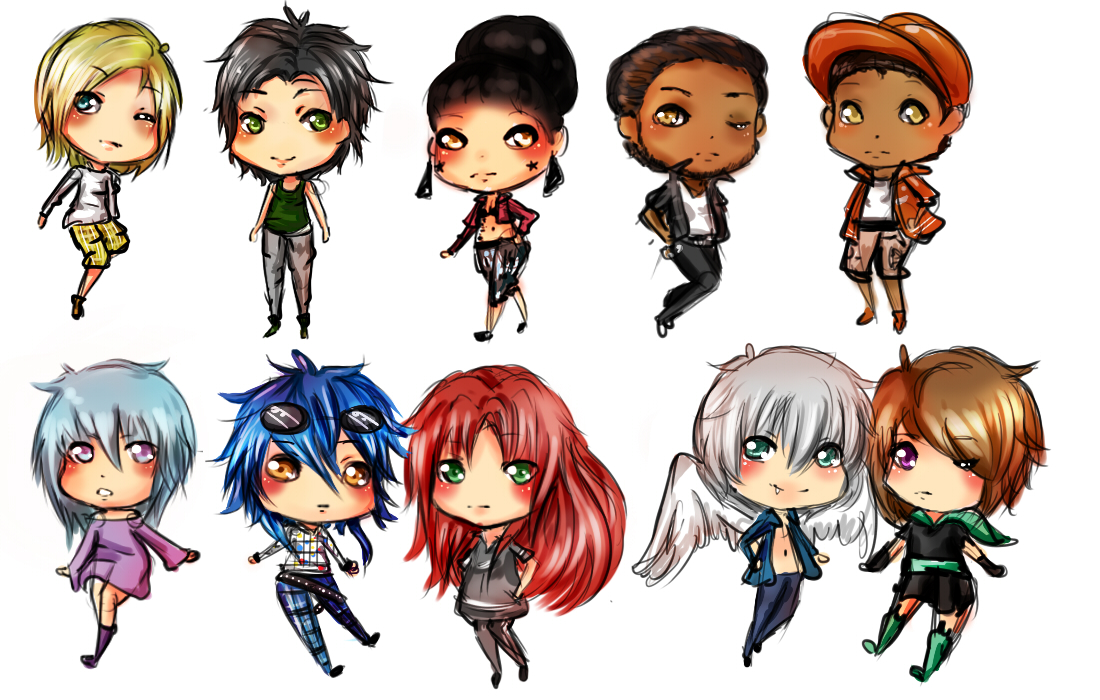 Chibi Sketch Commishes 02