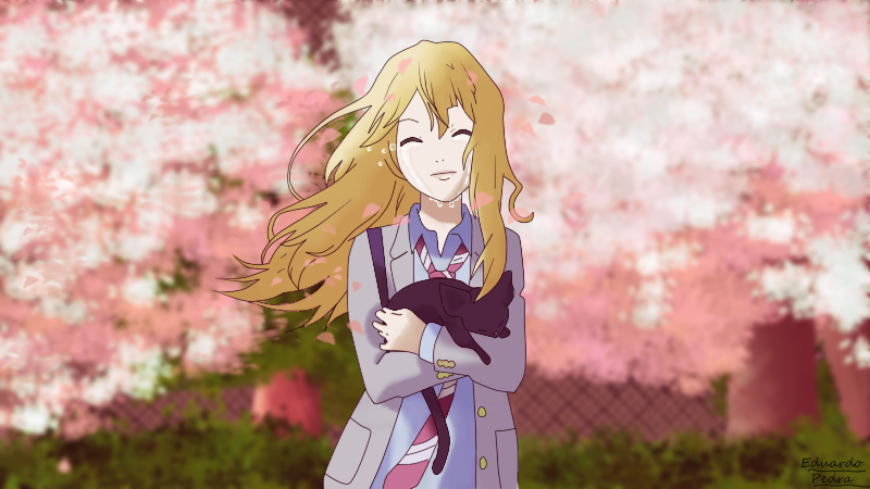 Shigatsu Wa Kimi No Uso - Wallpaper 1920x1080 by Bieelaa on DeviantArt