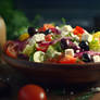 Mediterranean Bliss: Freshness of our Greel Salad