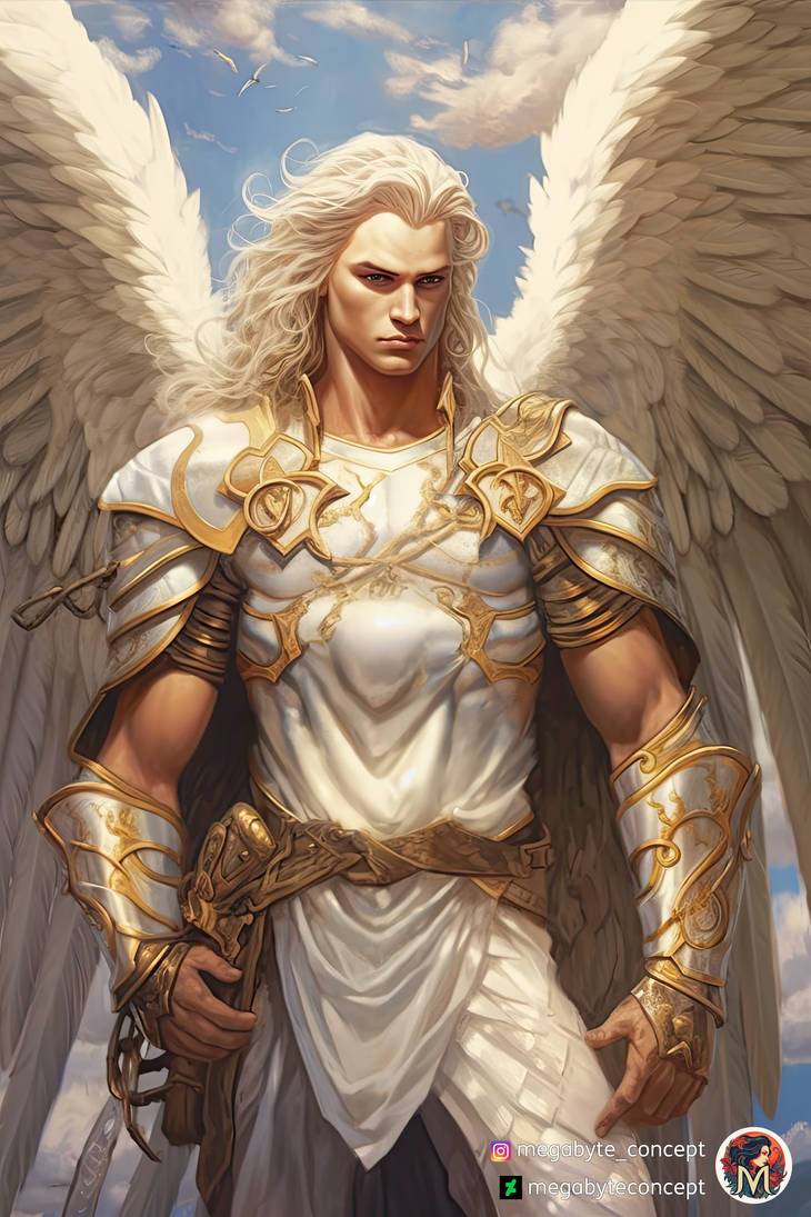 Azimar Male Aasimar Portrait by MegabyteConcept on DeviantArt