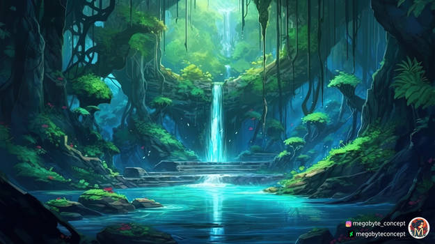 Beautiful Forest Illustration