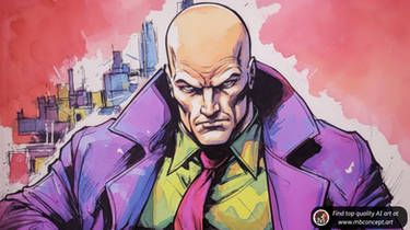 Lex Luthor - Marker Sketch