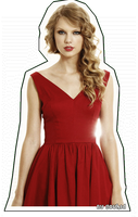 Taylor Swift Cutout By Gouhld