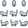 Neko France Sprites